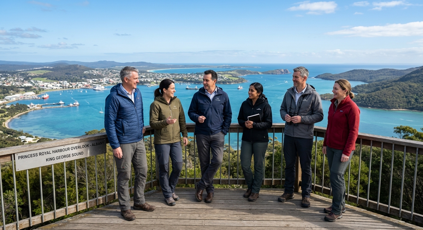 Corporate Leadership Retreat Albany WA Scenic Lookout
